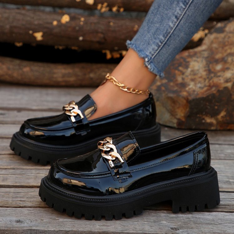 Mocassins Épaisses à Enfiler – Chic & Confort Urbain