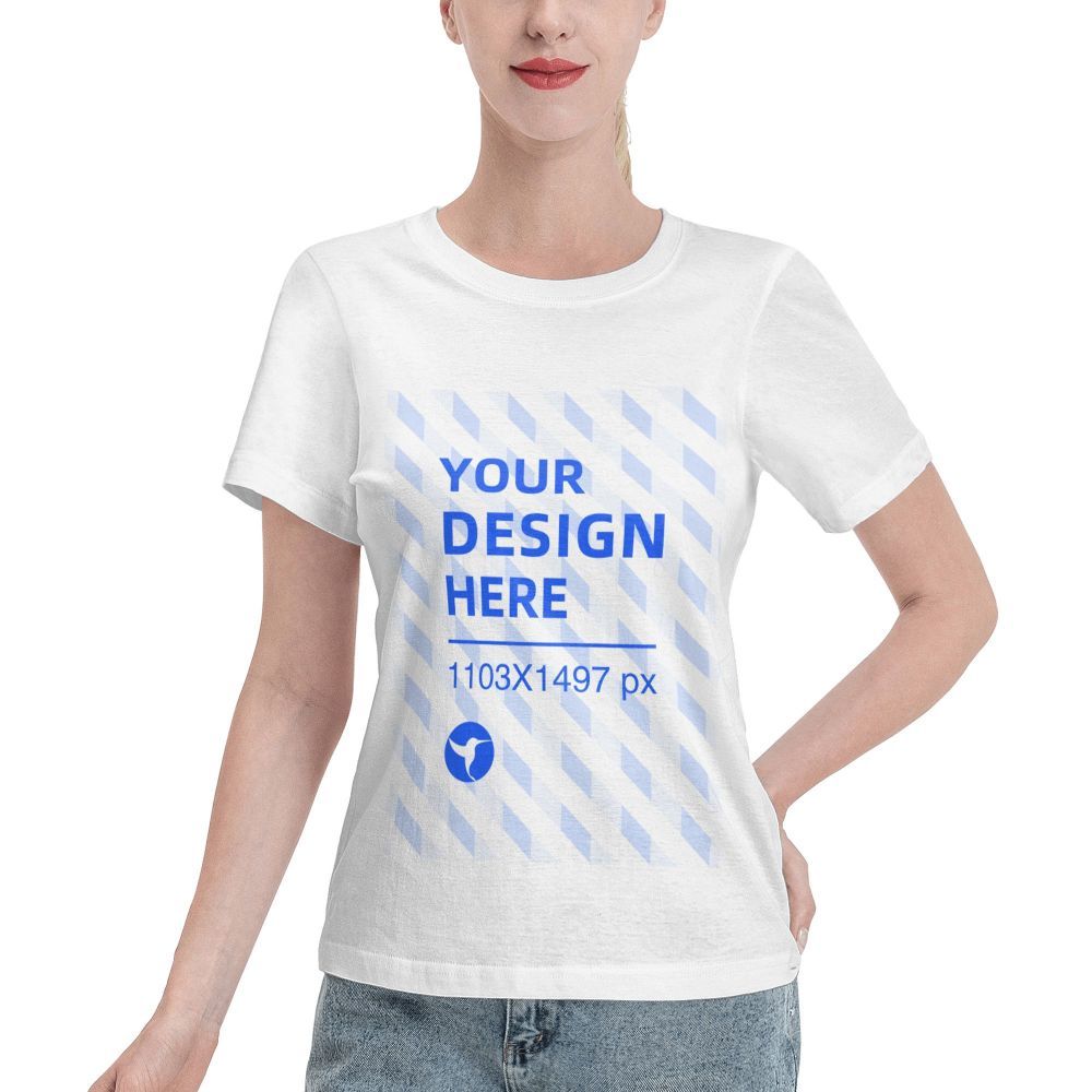 Antish T-shirt Femme Personnalisable 100% Coton 🌿