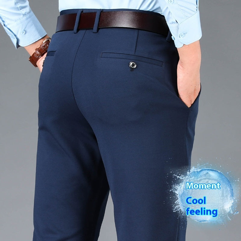 Eleganza – Pantalon Homme Casual Business Grande Taille
