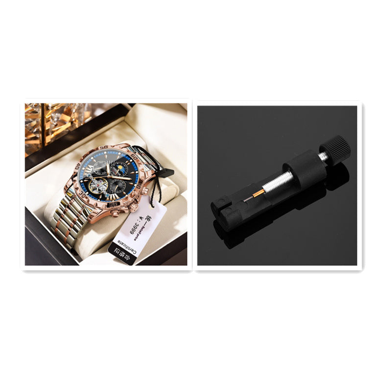 ⌚ MAKOUBA – Montre Automatique Élégance Prestige 🖤🔥