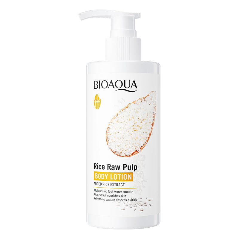 🌾 BIOAQUA – Lotion Hydratante et Nourrissante au Riz et masque capillaire