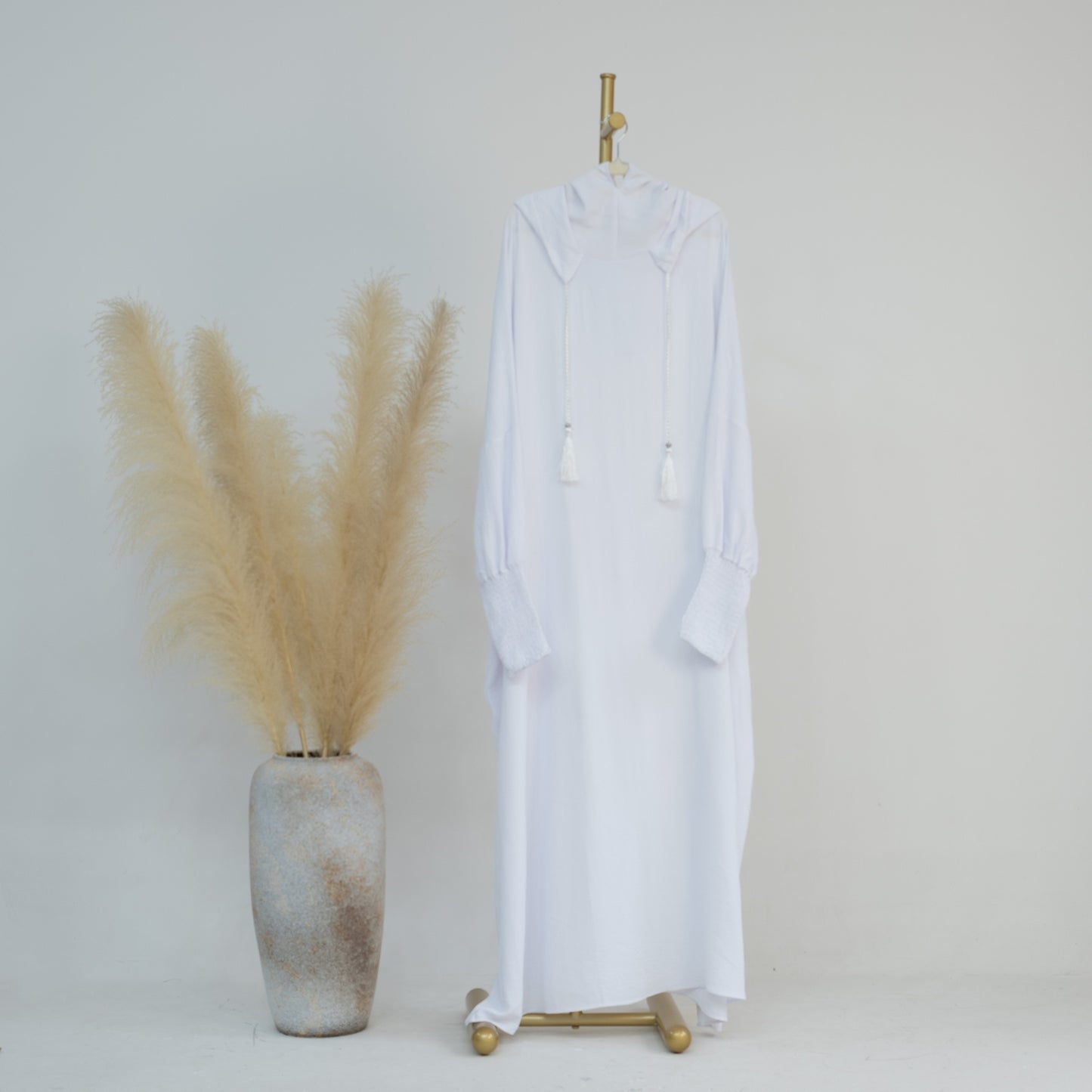 🌿 TAHIRA – Robe Élégante Orientale Sans Manches