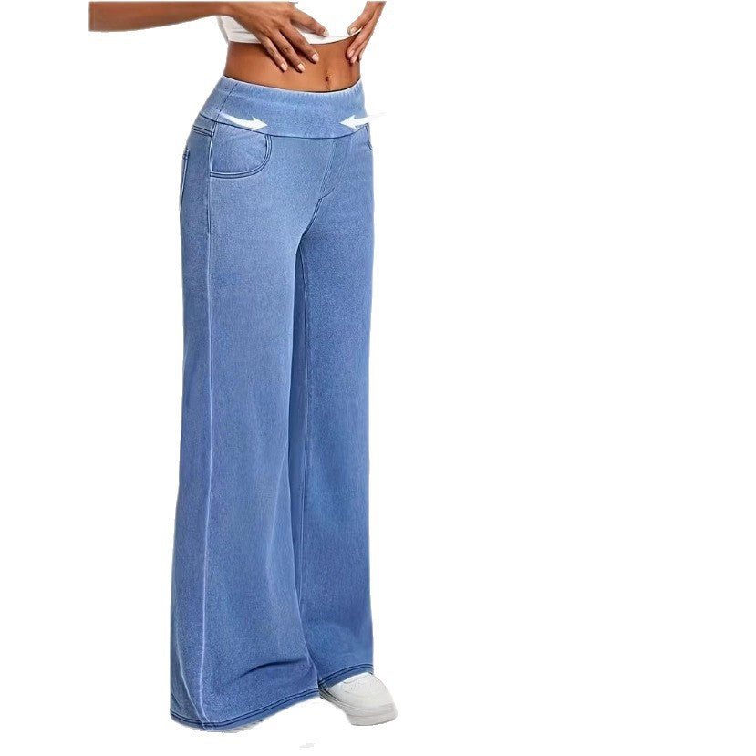 Indigo Jean Faux Denim