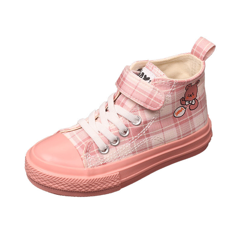 Men's Children's Canvas High-top Casual Shoes