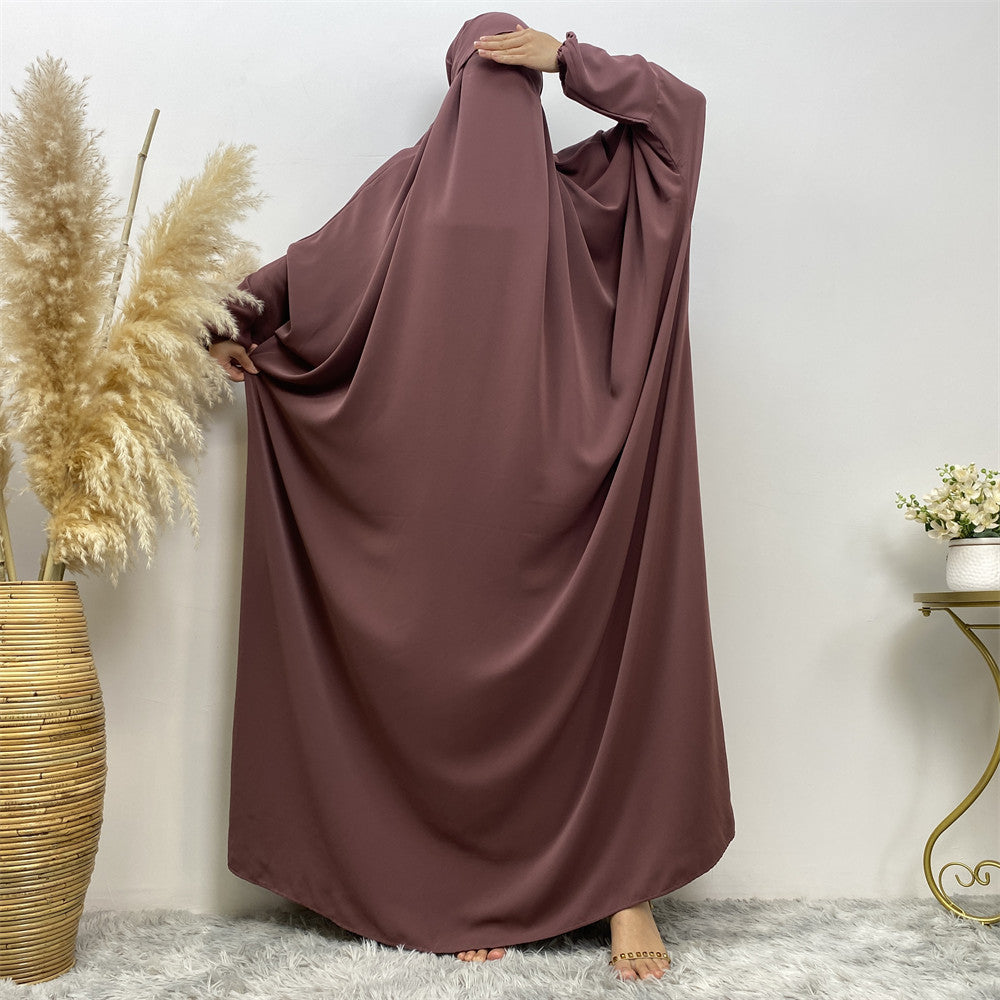 🕌 IMANE – Abaya Fendue Élégance Dubai 🌟
