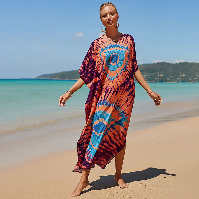 EthnoWave ️ Kimono de Plage Bohème