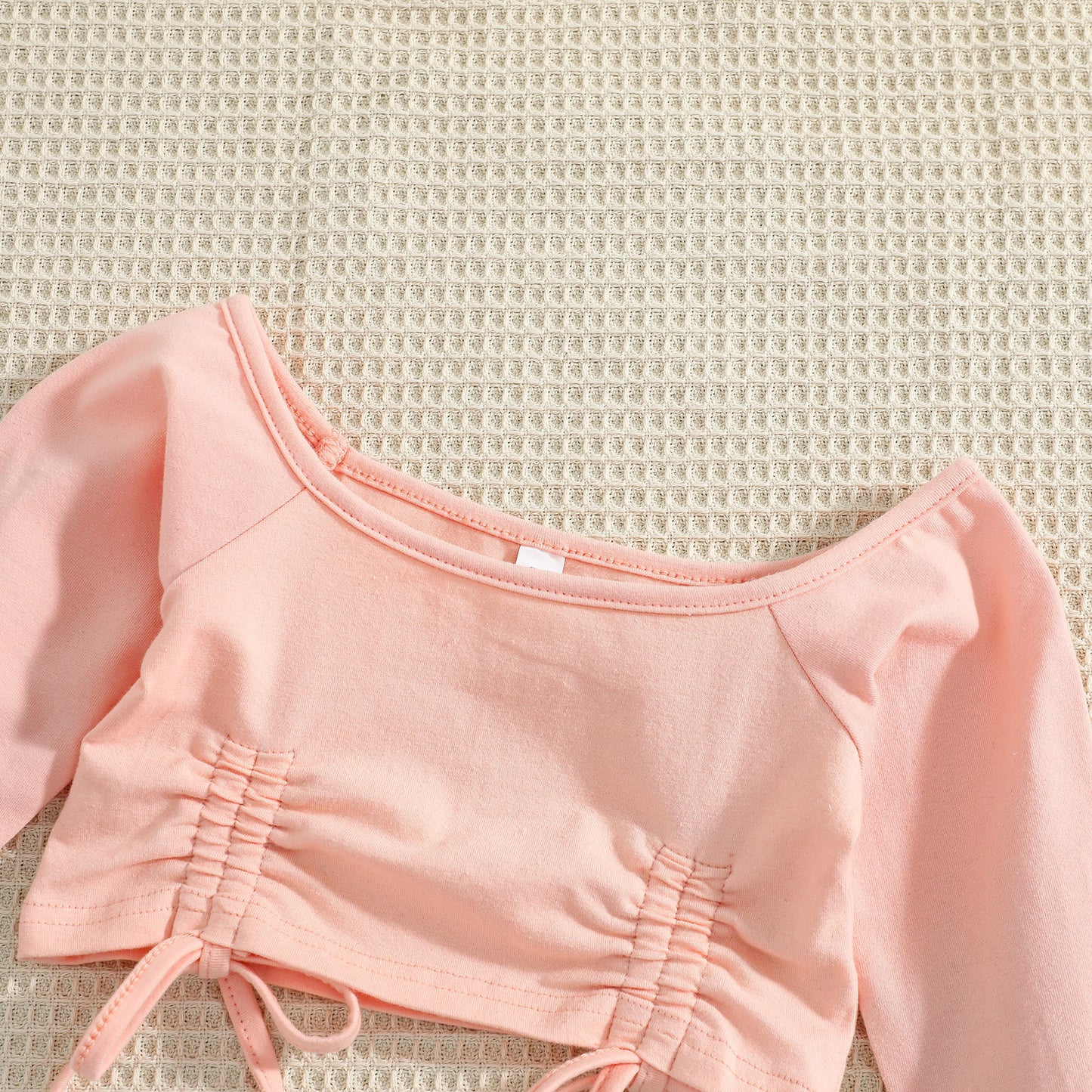 Douceur d’Automne Look Fille Coton & Nœud Élégant