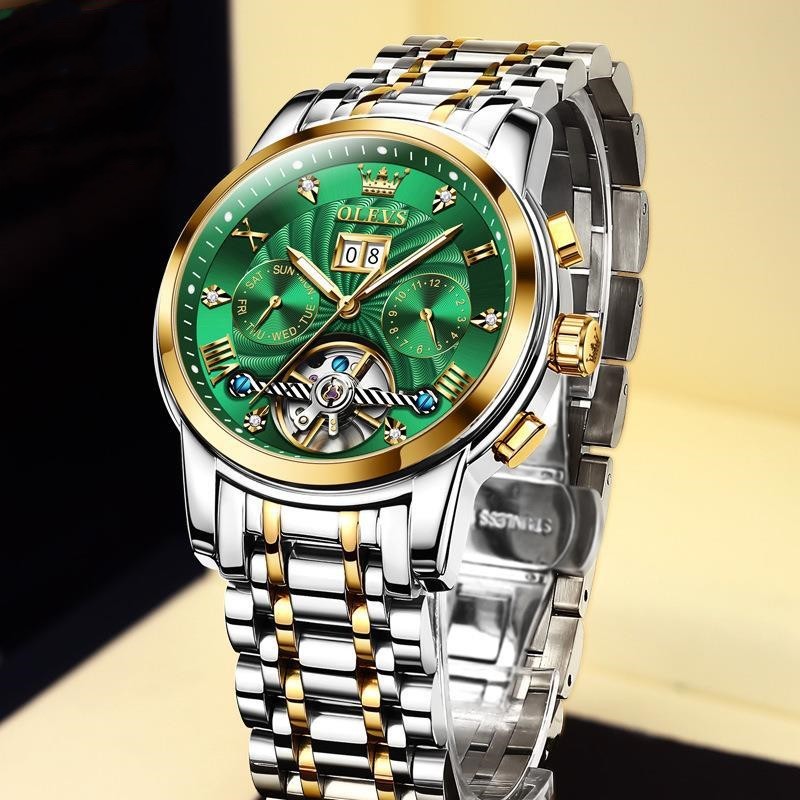 ⌚ NDONGO – Montre Mécanique Automatique Prestige Homme 🖤