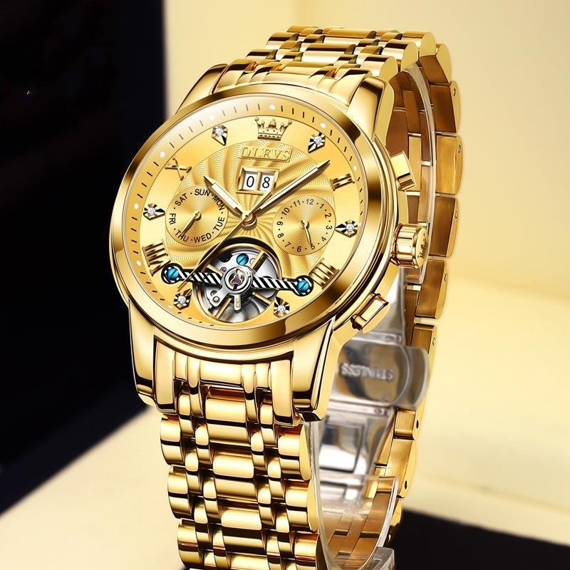 ⌚ NDONGO – Montre Mécanique Automatique Prestige Homme 🖤