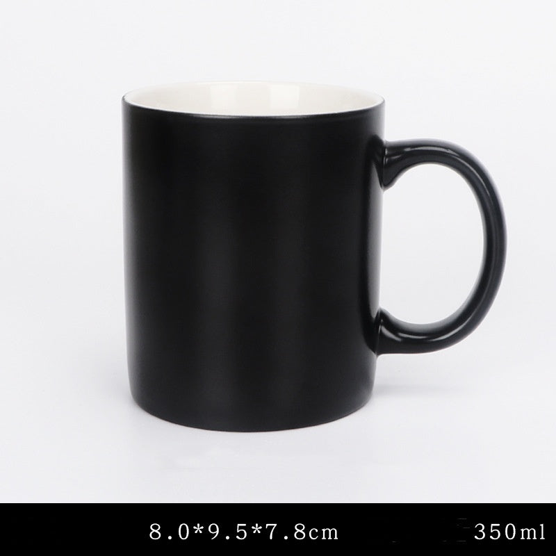 Photo Heating Color Changing Ceramic Mug