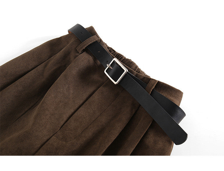 Iconic Leather Vest & Harem Pants