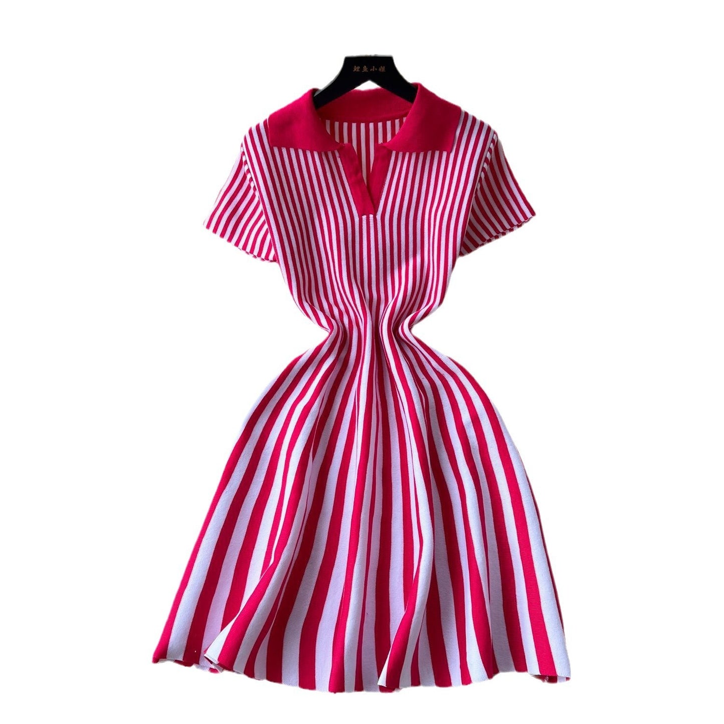 RetroLine Robe Pull Rayée Chic
