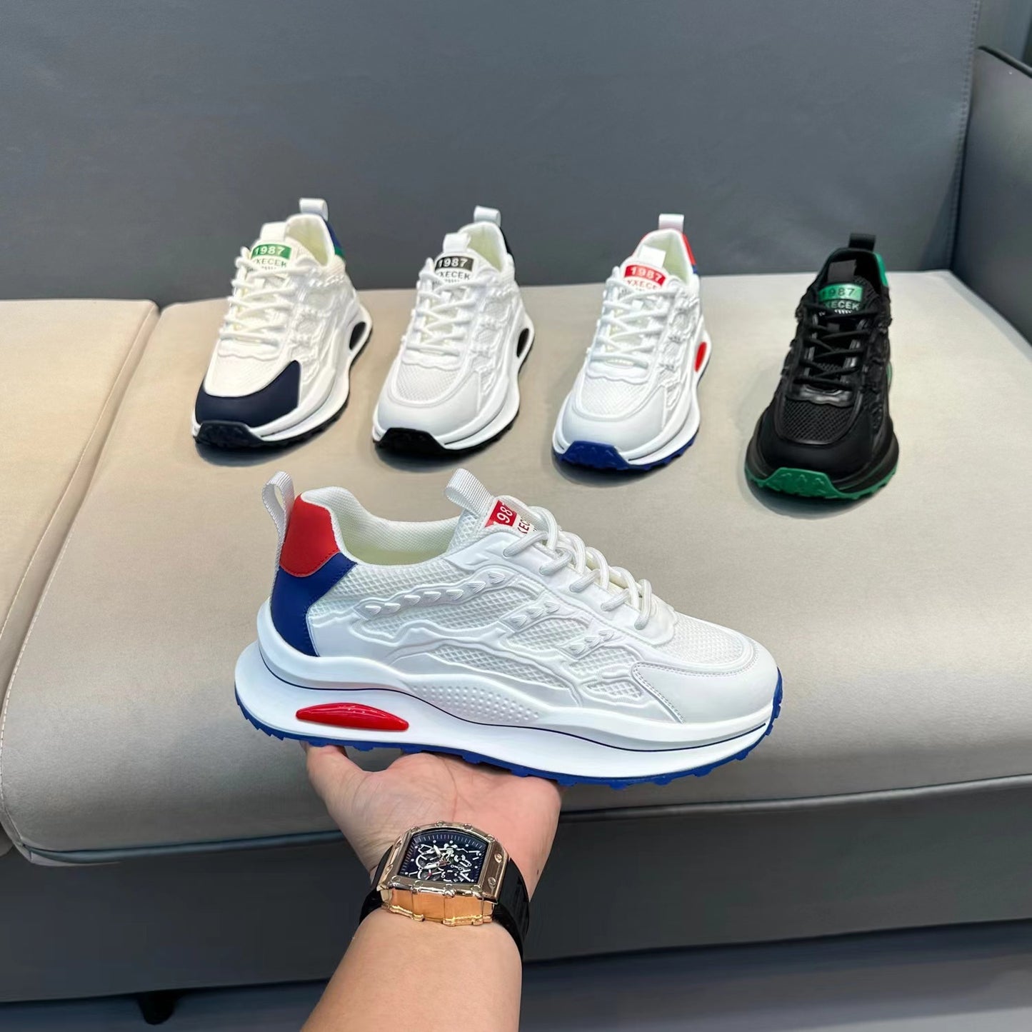 👟 Sneakers Khalifa — Style Léger, Démarche Assurée