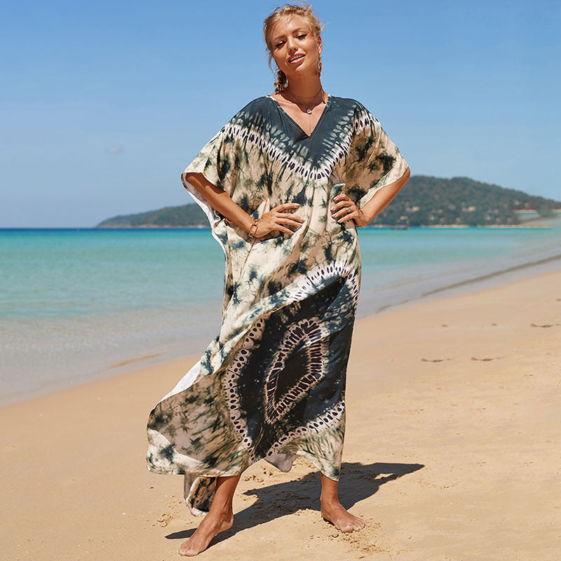 EthnoWave ️ Kimono de Plage Bohème