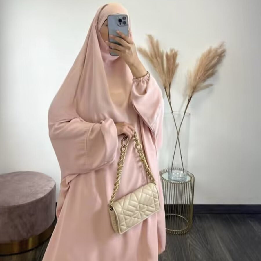 🌟 Amira Dress Set – Oriental Elegance