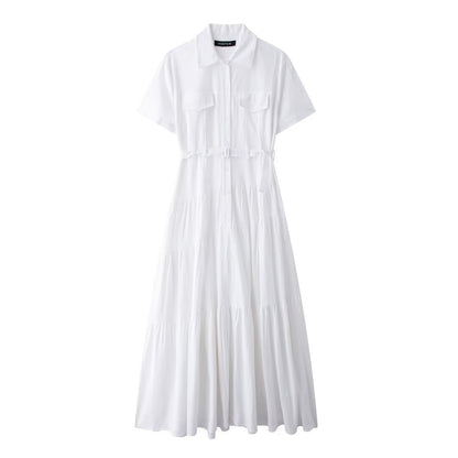 CityBelt  Robe Chemise Ceinturée
