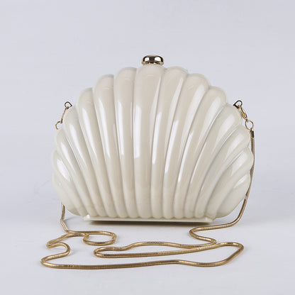Acrylic Dinner Candy-colored Shell Hand-held Party Hard Box Bag