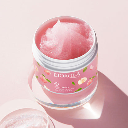 🌿 BIOAQUA – Crème Exfoliante à la Pêche
