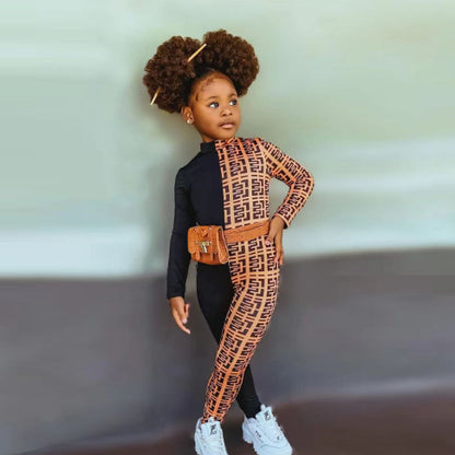 Urban Pop ‍ Combinaison Imprimée Fille
