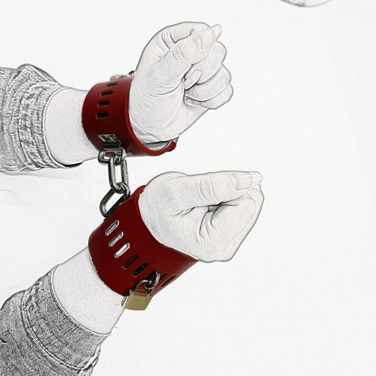 ⛓️ Menottes Boulko Ragal — Jouet de Liaison en Cuir et Métal