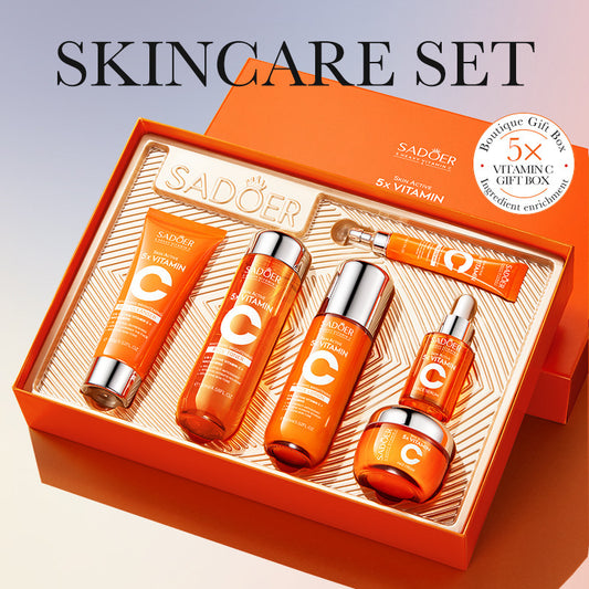 SADOER Five-dimensional C Whitening Brightening Skin Care Gift Box