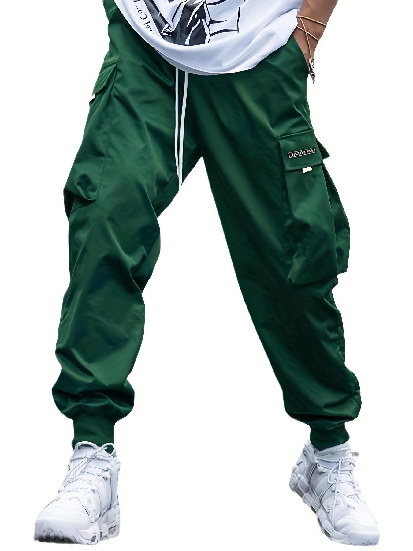 🔥 Kaolan – Pantalon Cargo Multi-Poches Homme Streetwear