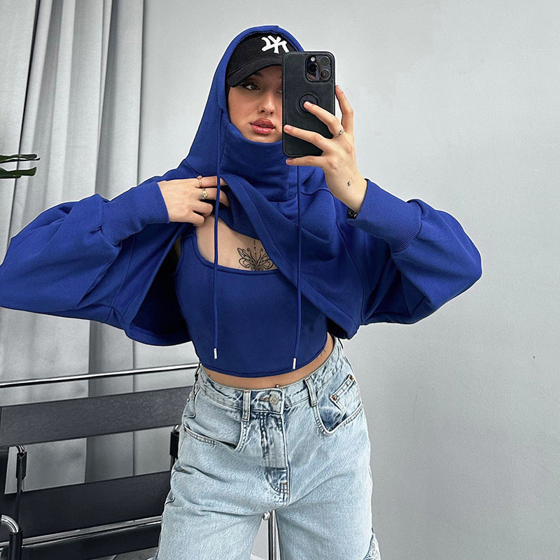 Yelina – Hoodie Épais à Cordons Femme