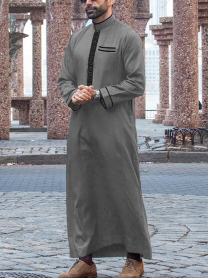 Tariq – Robe Homme Ethnique à Manches Longues