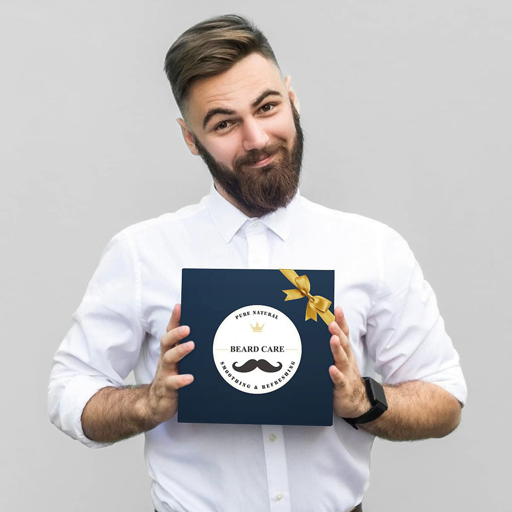 🪵 NOVTWENTY – Pogonotomy Moussa Set – Complete Beard Care Kit