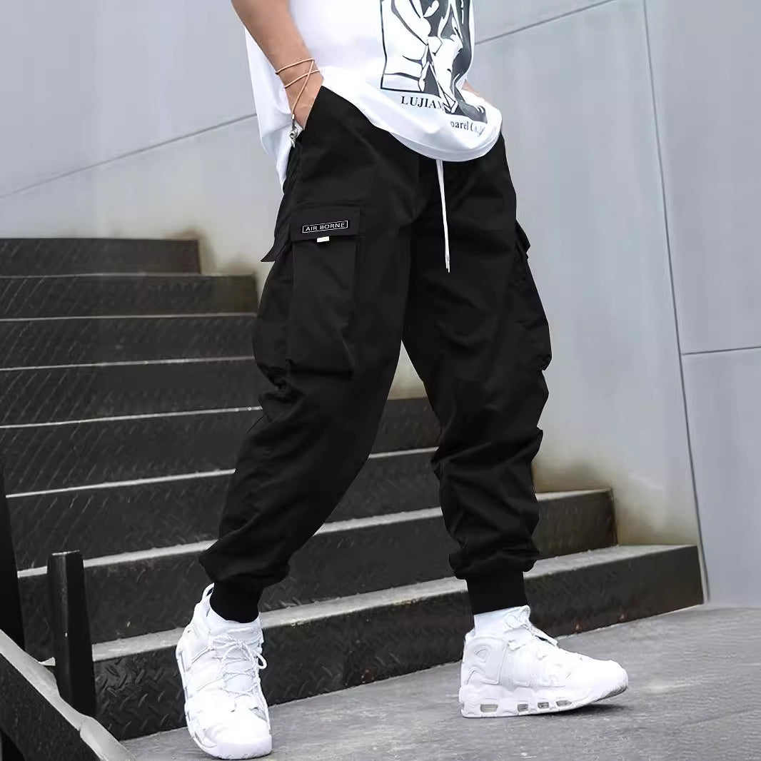🔥 Kaolan – Pantalon Cargo Multi-Poches Homme Streetwear