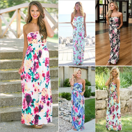 SilkyTwist  Robe Longue à Nouer