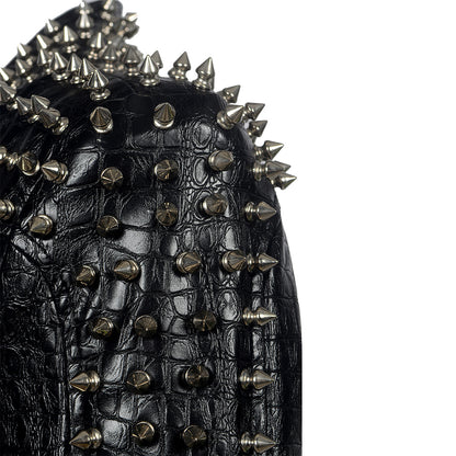 SX Zerina – Veste Motard Courte Rivetée