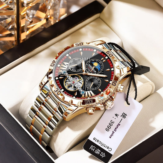 ⌚ MAKOUBA – Montre Automatique Élégance Prestige 🖤🔥