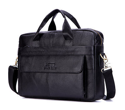 💼 MADIBA– Élégance Noire en Cuir Véritable 🖤