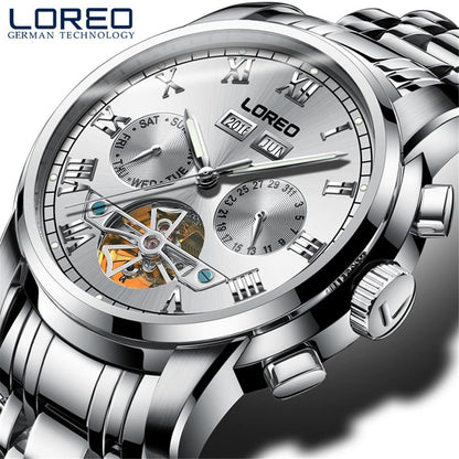 Montre LOREO Mécanique Saphir Plongée