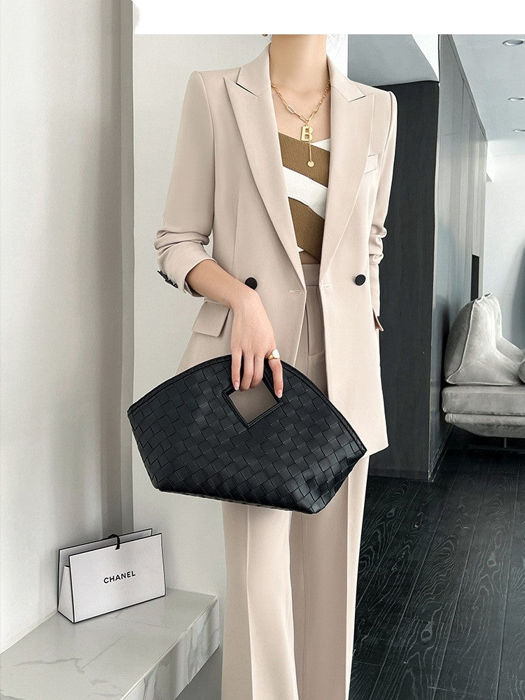 Ensemble Tailleur Pantalon Haut De Gamme Femme
