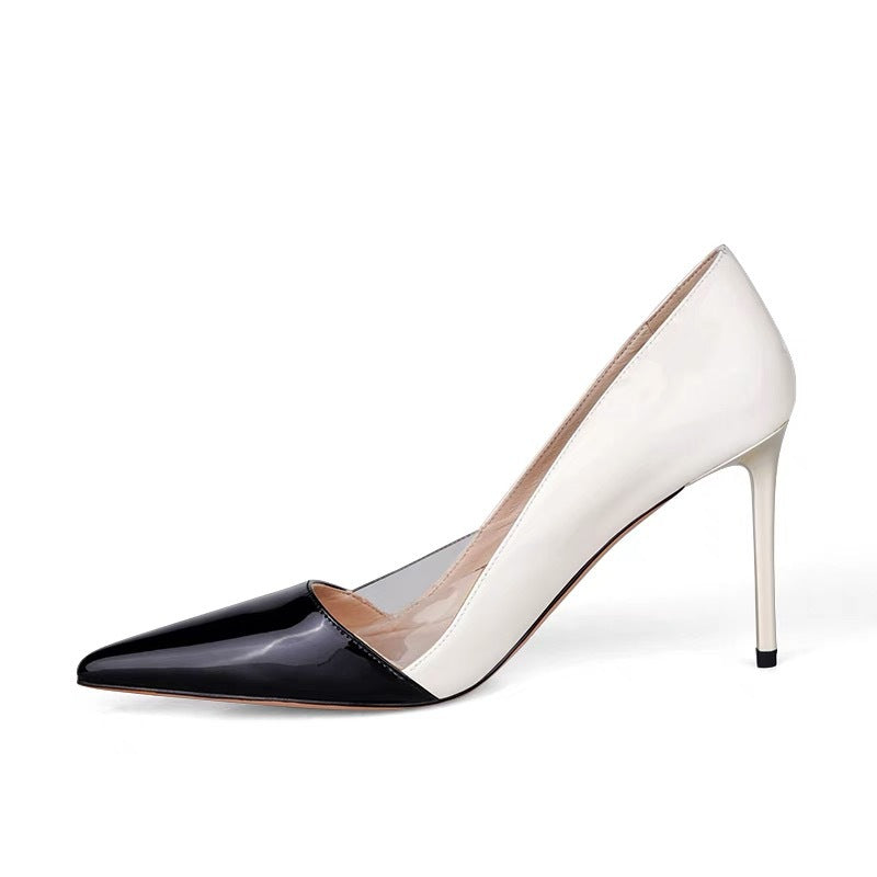 Escarpins Microfibre Bout Pointu Slip-on