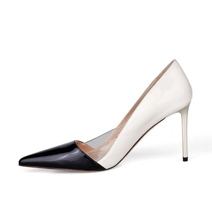 Escarpins Microfibre Bout Pointu Slip-on