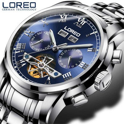 Montre LOREO Mécanique Saphir Plongée