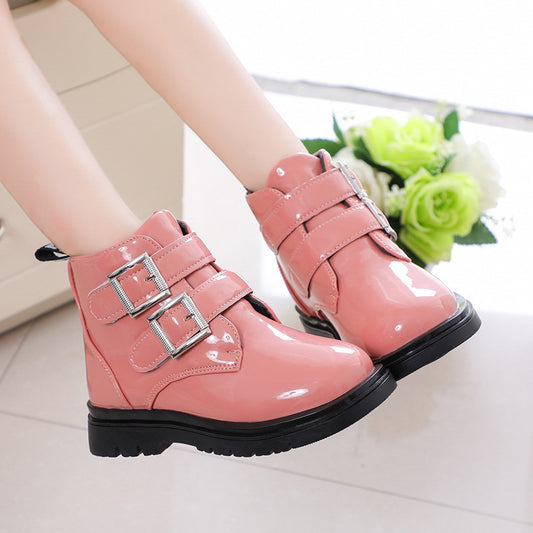 Bottines Martin Unisex à Scratch – Robustes, Faciles à Enfiler, Look Urbain