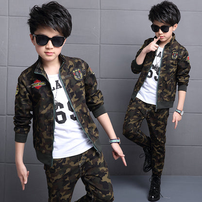 Ensemble Enfant Camouflage Militaire