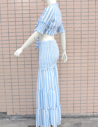 StripeFlair  Ensemble Sexy Deux Pièces