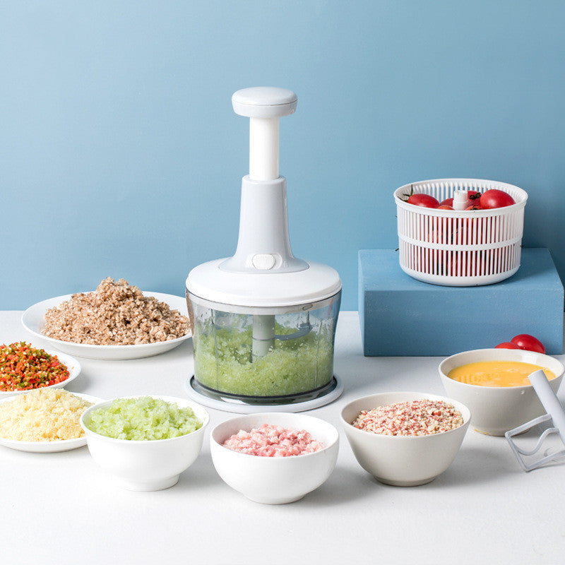 🥗 Mini Hachoir Manuel Multifonction pour Viandes et Légumes