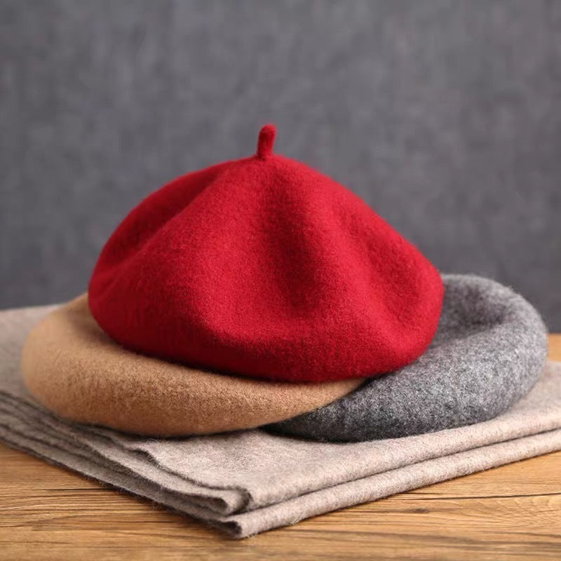 Sylvie – Béret Laine Style Rétro Britannique