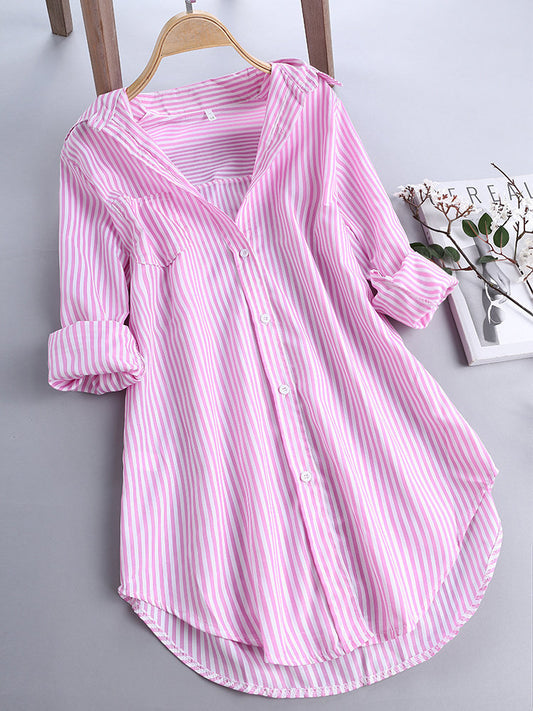 EasyStripes  Chemise Ample à Rayures