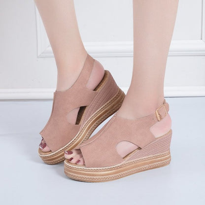 Chic Buckle Sandals