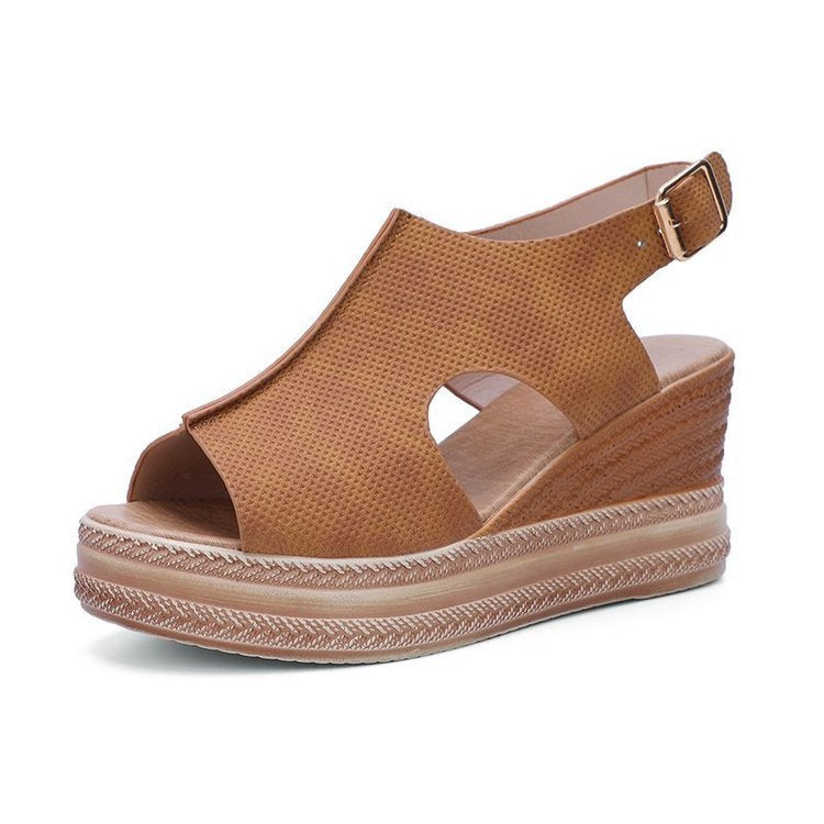 Chic Buckle Sandals