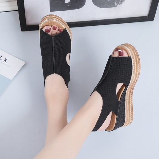 Chic Buckle Sandals
