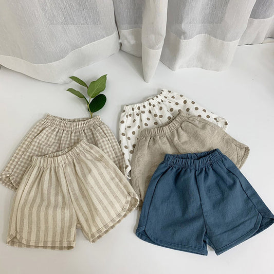 Shorts Bébé Unisexe Été – Coton Léger & Respirant