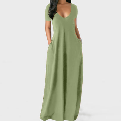 VelvaDream  Robe Longue Décolleté V